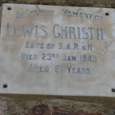 CHRISTIE Lewis -1949 