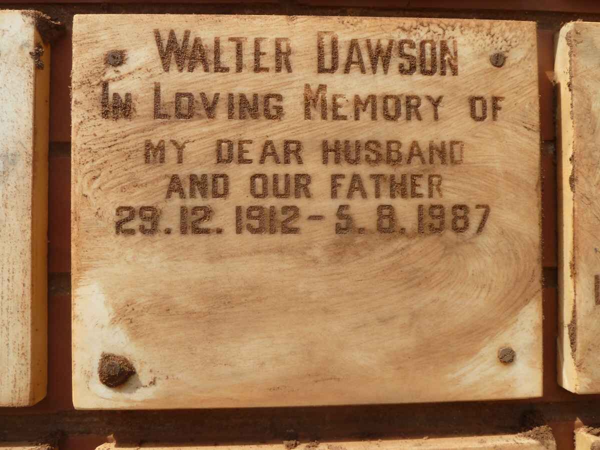 DAWSON Walter 1912-1987