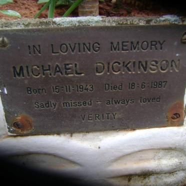 DICKINSON Michael 1943-1987