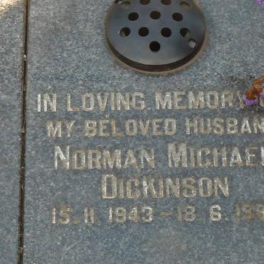DICKINSON Norman Michael 1943-1987