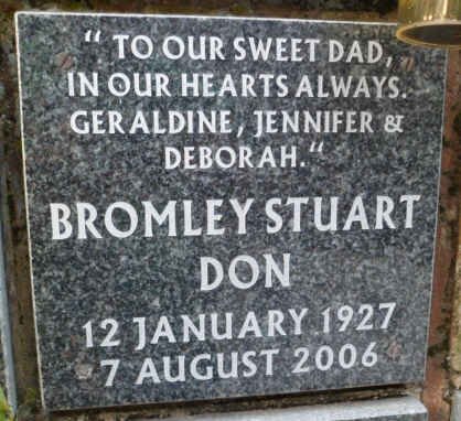 DON Bromley Stuart 1927-2006