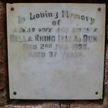 DUNN Bella Rhind -1963