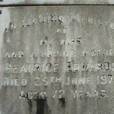 EDWARDS Beatrice -1973