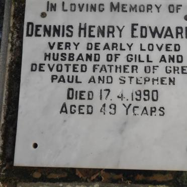 EDWARDS Dennis Henry -1990
