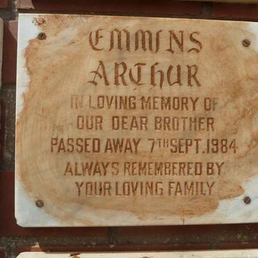 EMMINS Arthur -1984