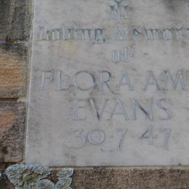 EVANS Flora Amy -1947
