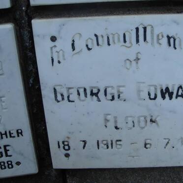 FLOOK George Edward 1916-1987