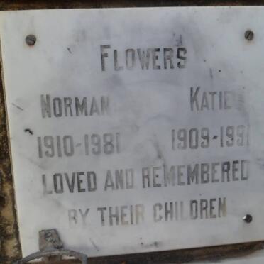 FLOWERS Norman 1910-1981 &amp; Katie 1909-1991