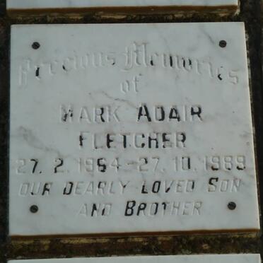 FLETCHER Mark Adair 1964-1989