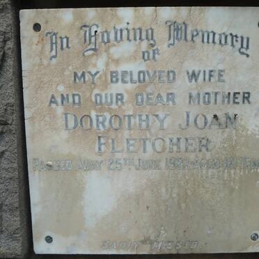 FLETCHER Dorothy Joan -1967