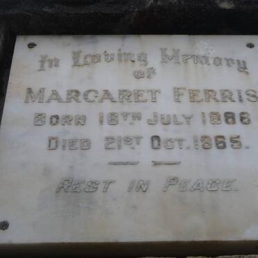 FERRIS Margaret 1886-1965