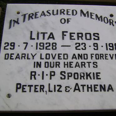 FEROS Lita 1928-1988 