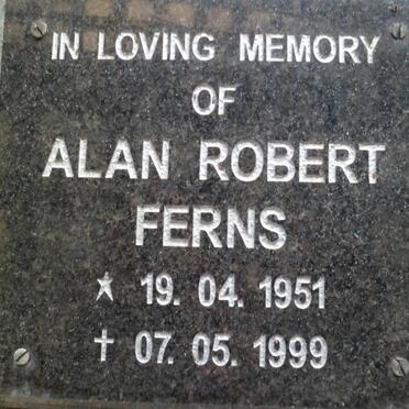 FERNS Alan Robert 1951-1999