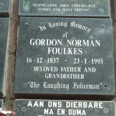 FOULKES Gordon Norman 1937-1995