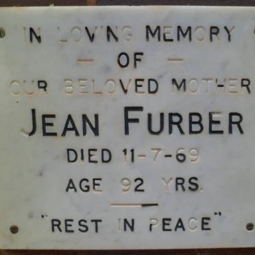 FURBER Jean -1969
