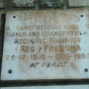 FREGONA Reginald Maurice 1914-1983