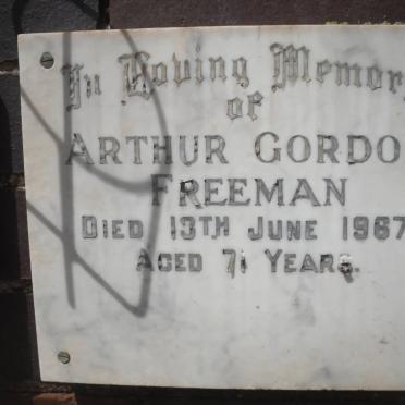 FREEMAN Arthur Gordon -1967