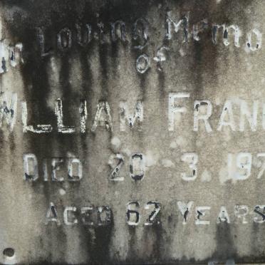 FRANCIS William -1973