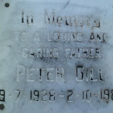 GILL Peter 1928-1986