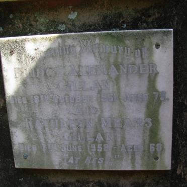 GILLAN Fridge Alexander -1961 &amp; Kathleen Mears -1958