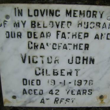 GILBERT Victor John -1976