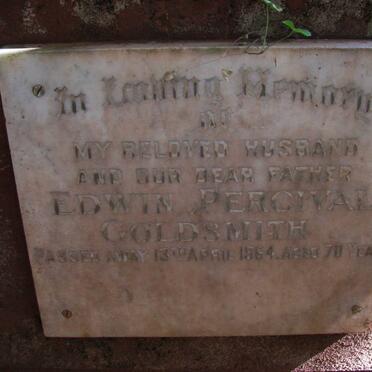 GOLDSMITH Edwin Percival -1964