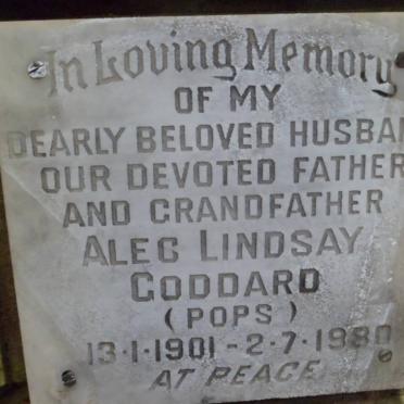 GODDARD Alec Lindsay 1901-1980