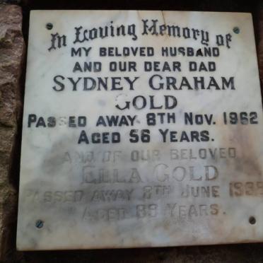 GOLD Sydney Graham -1962 &amp; Ella -1998