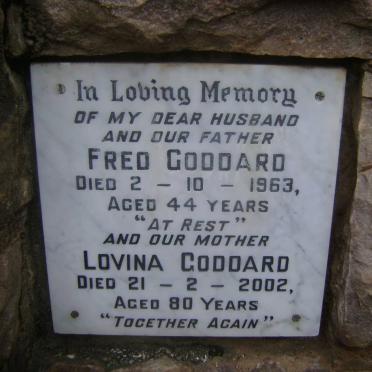 GODDARD Fred -1963 &amp; Lovina -2002