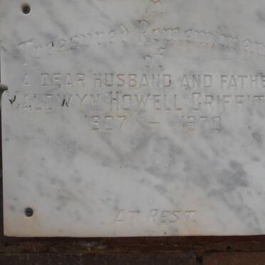 GRIFFITHS Maldwyn Howell 1907-1970