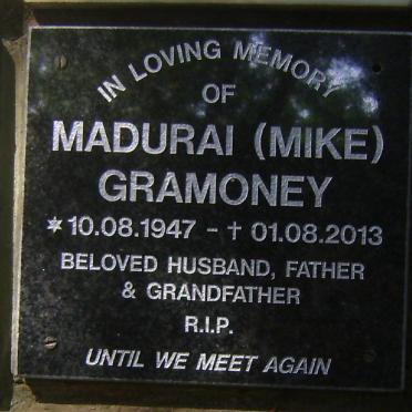 GRAMONEY Madurai 1947-2013