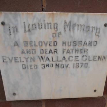 GLENN Evelyn Wallace -1970