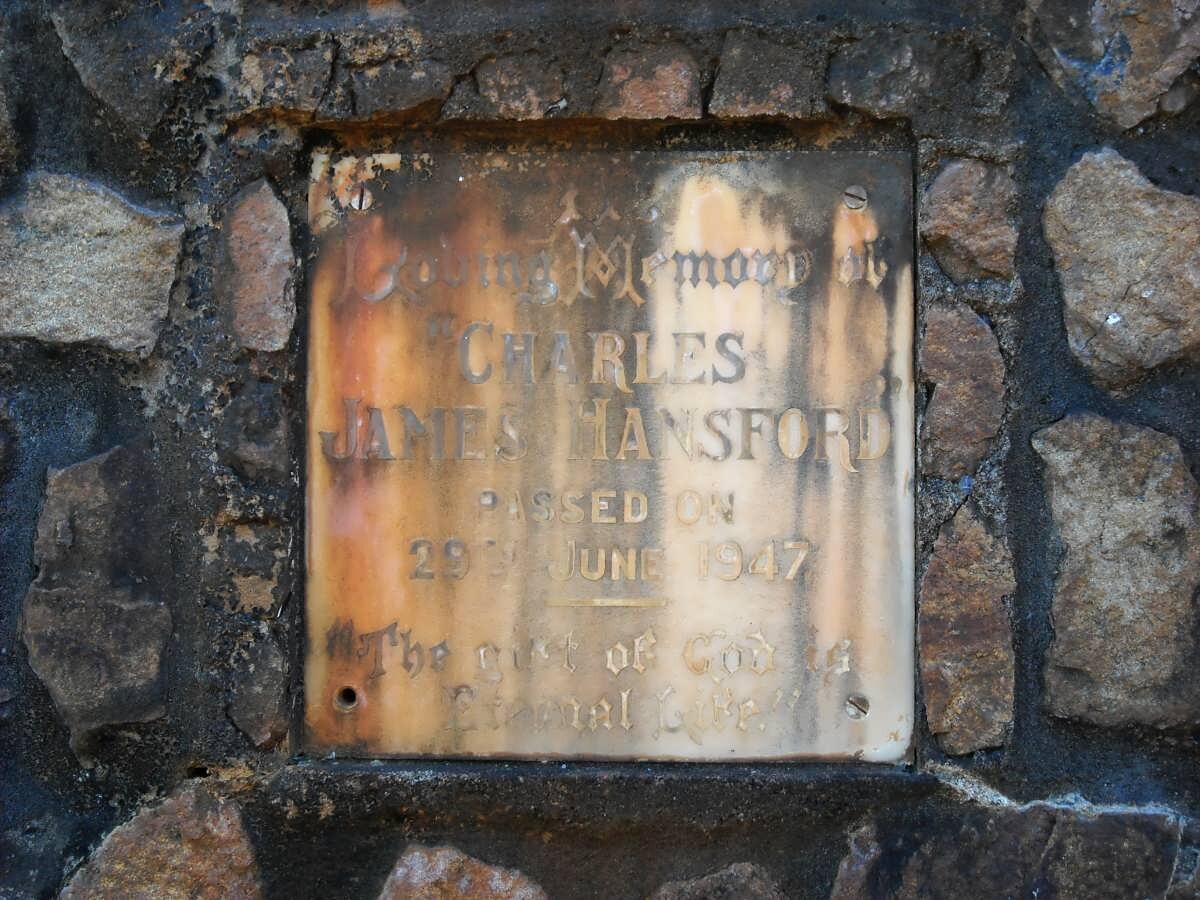 HANSFORD Charles James -1947