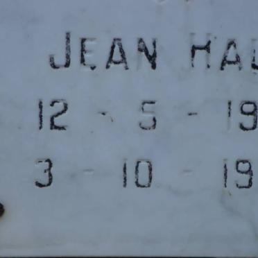 HALL Jean 1919-1989