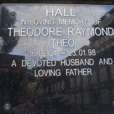 HALL Theodore Raymond 1924-1998