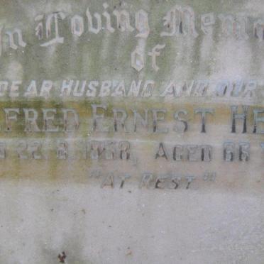 HEATH Alfred Ernest -1958