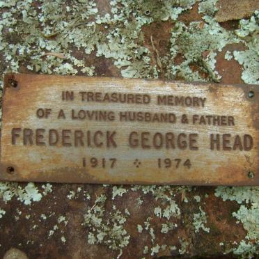 HEAD Frederick George 1917-1974