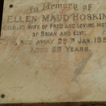 HOSKING Ellen Maud -1957