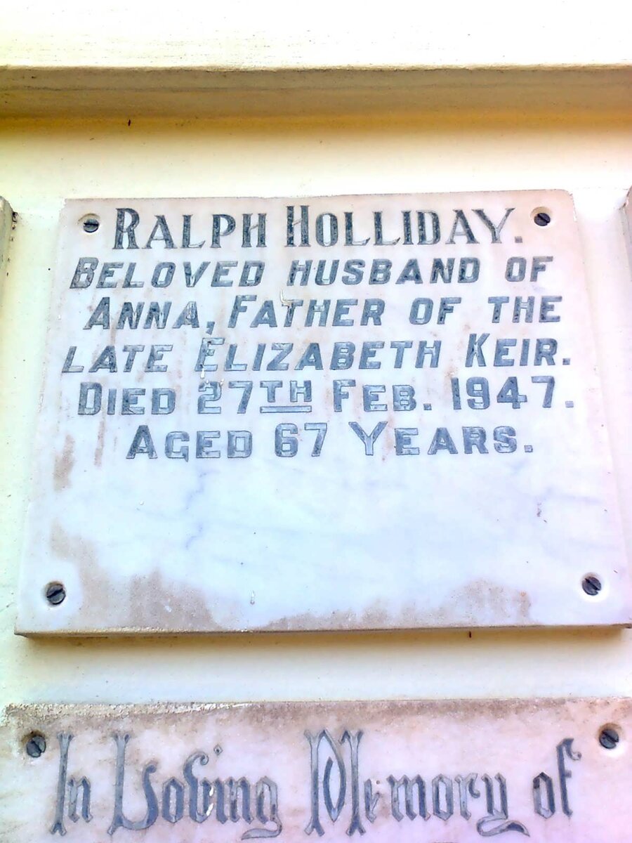 HOLLIDAY Ralph -1947