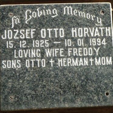 HORVATH Jozsef Otto 1925-1994