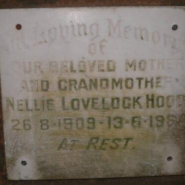 HOOD Nellie Lovelock 1909-1984