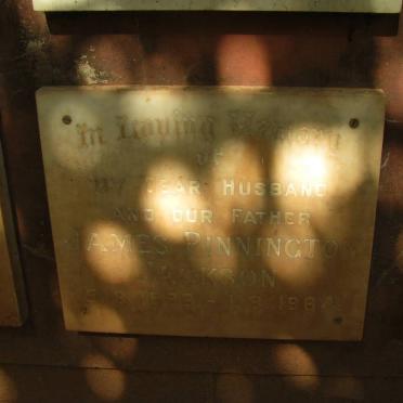 JACKSON James Pinnington 1896-1964