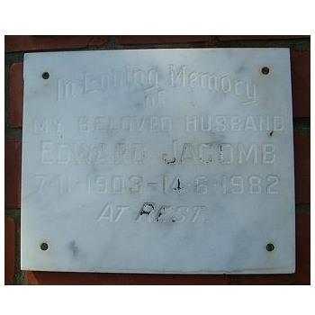JACOMB Edward 1903-1982