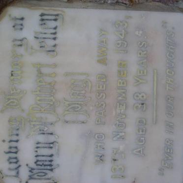 JELLEY Mary McRobert -1943