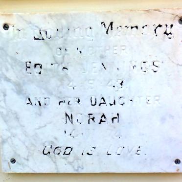 JENNINGS Edith -1943 :: JENNINGS Norah -1974