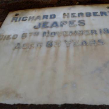 JEAPES Richard Herbert -1943