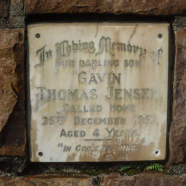 JENSEN Gavin Thomas -1957