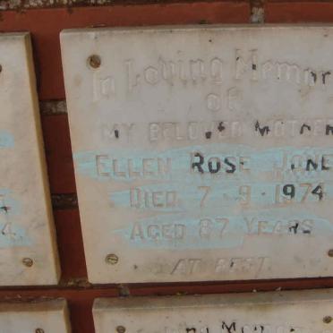 JONES Ellen Rose -1974