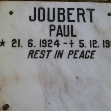 JOUBERT Paul 1924-1980