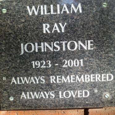 JOHNSTONE William Ray 1923-2001